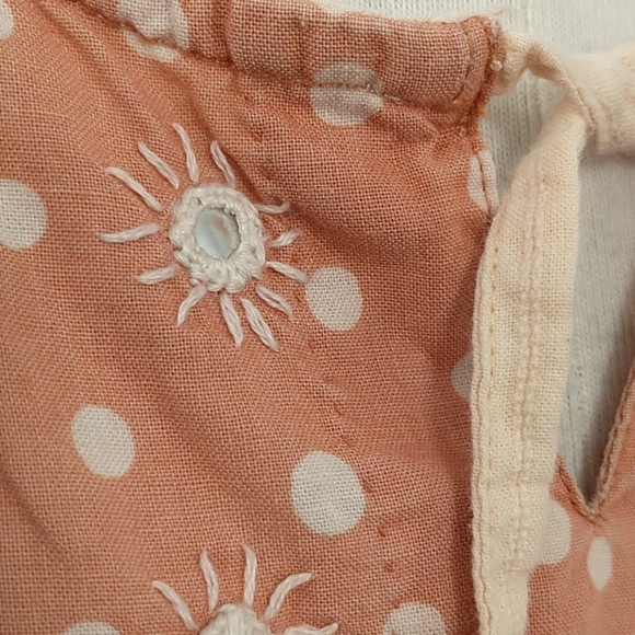 Indian Block Print Market Place Summer Top Blush M - Picture 6 of 10